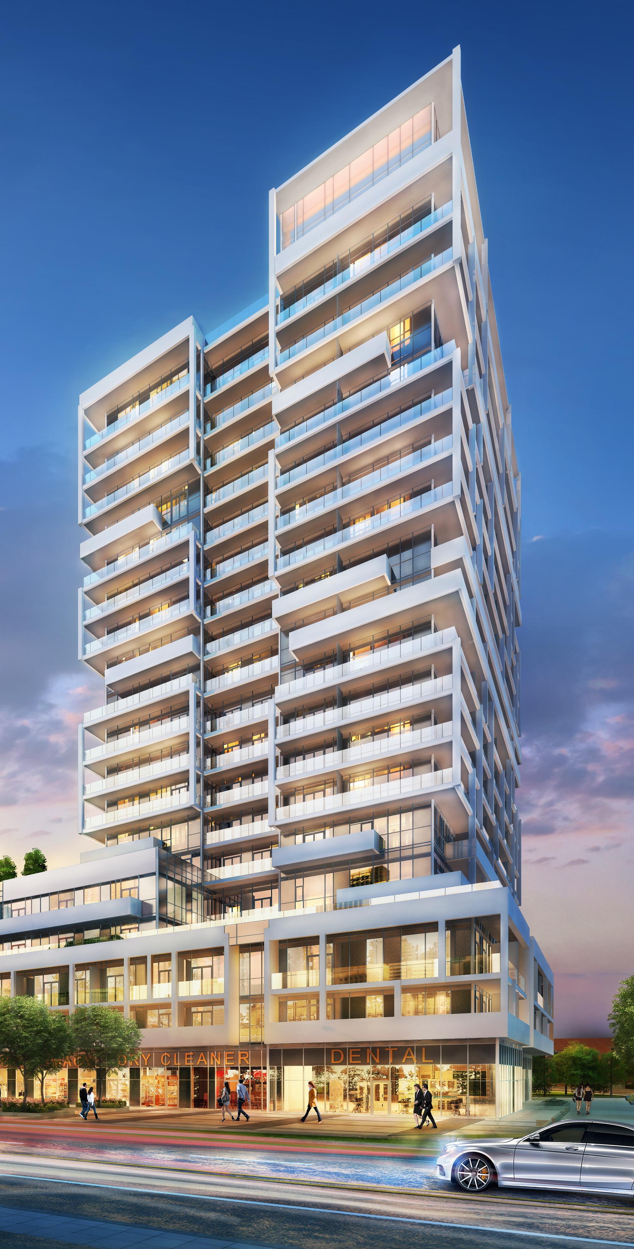 Senses Condominiums Street View Toronto, Canada