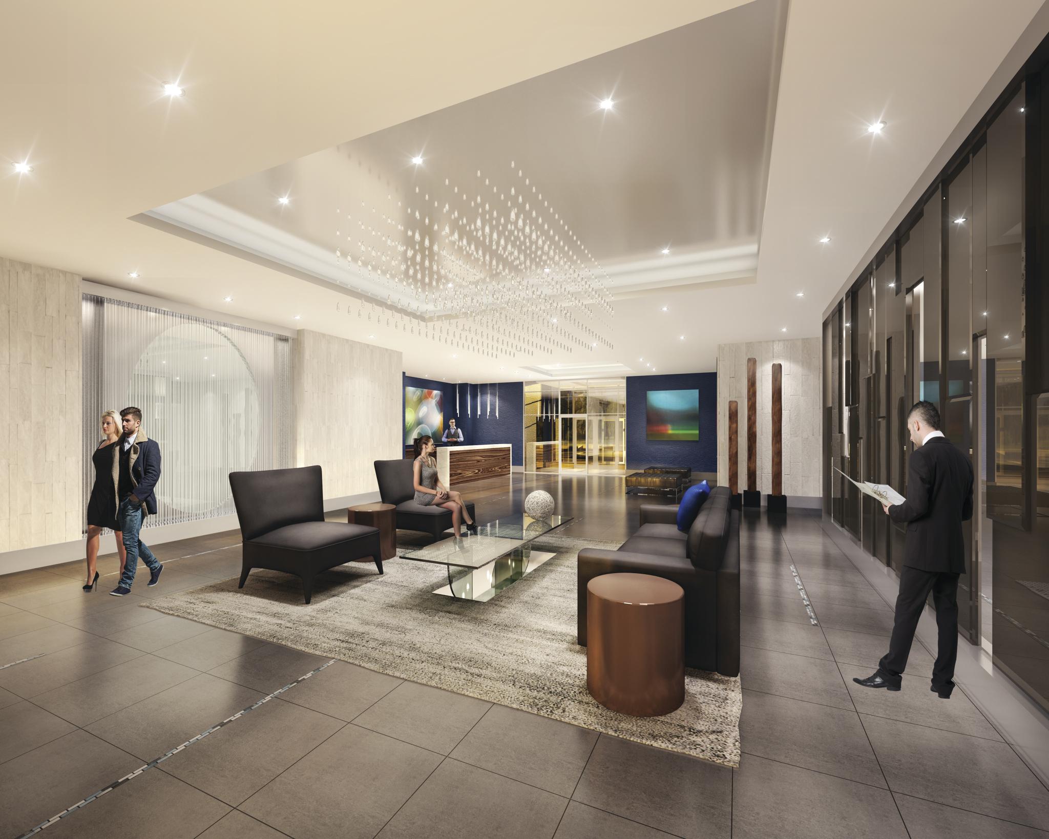 Senses Condominiums Lobby Toronto, Canada
