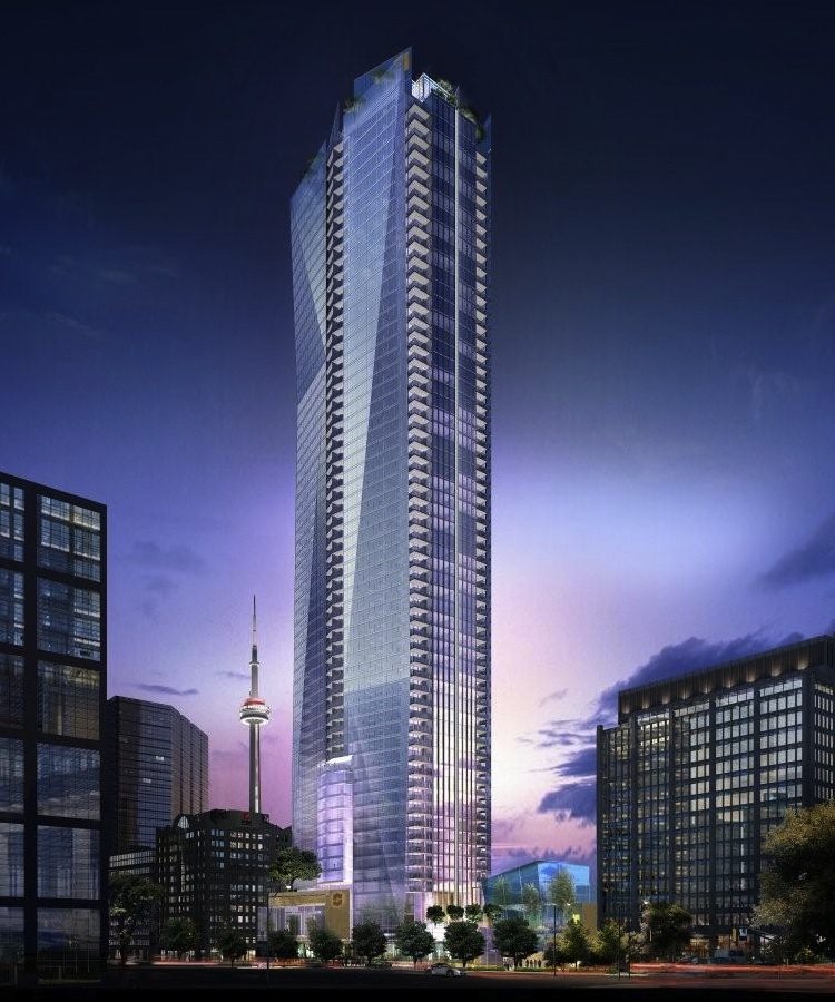 Shangri-La Toronto Condos Building View Toronto, Canada