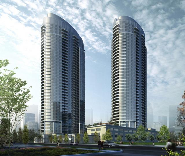 Solaris at Metrogate Condos Building View Toronto, Canada
