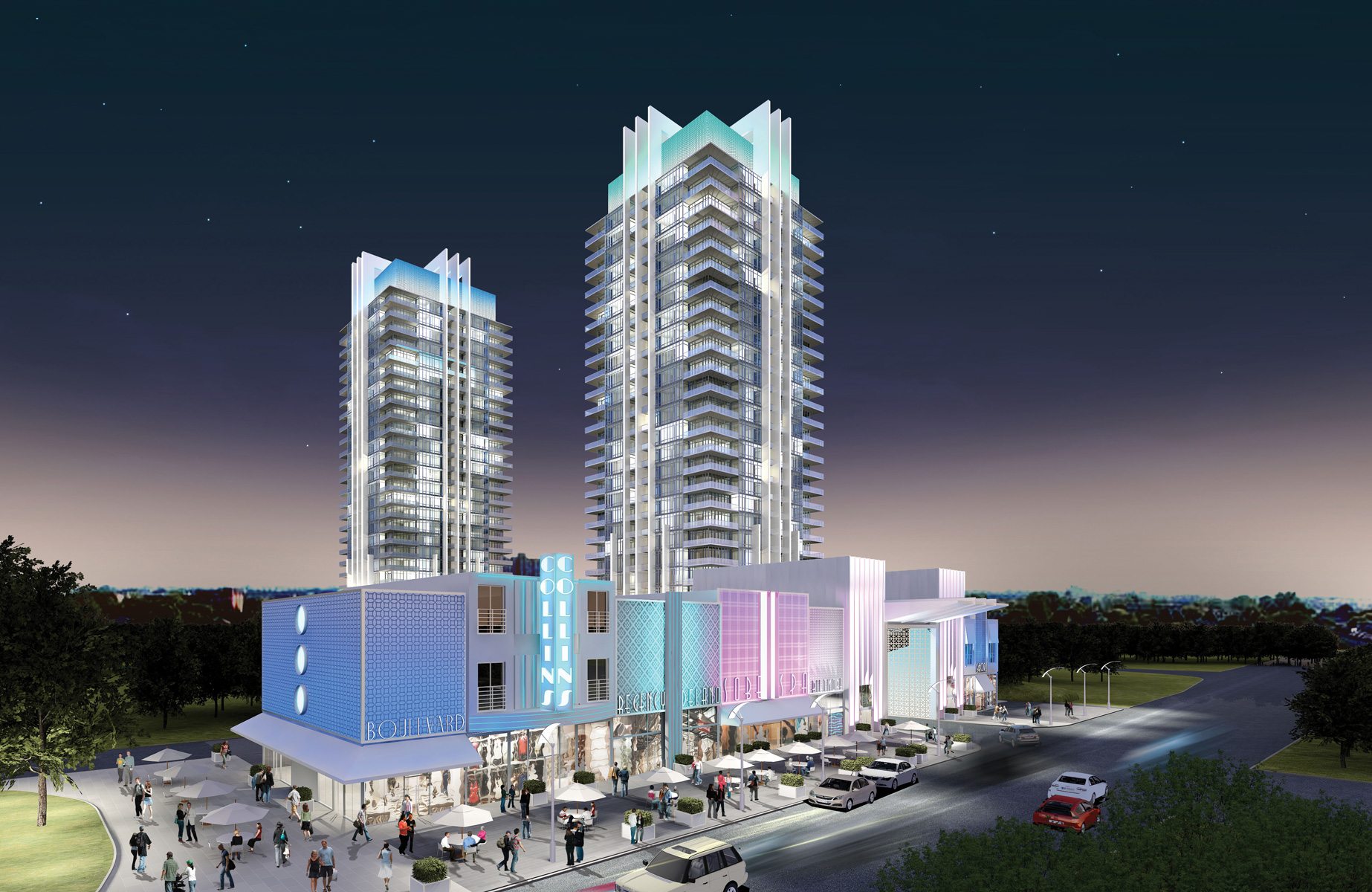 South Beach Condos & Lofts Street View Toronto, Canada