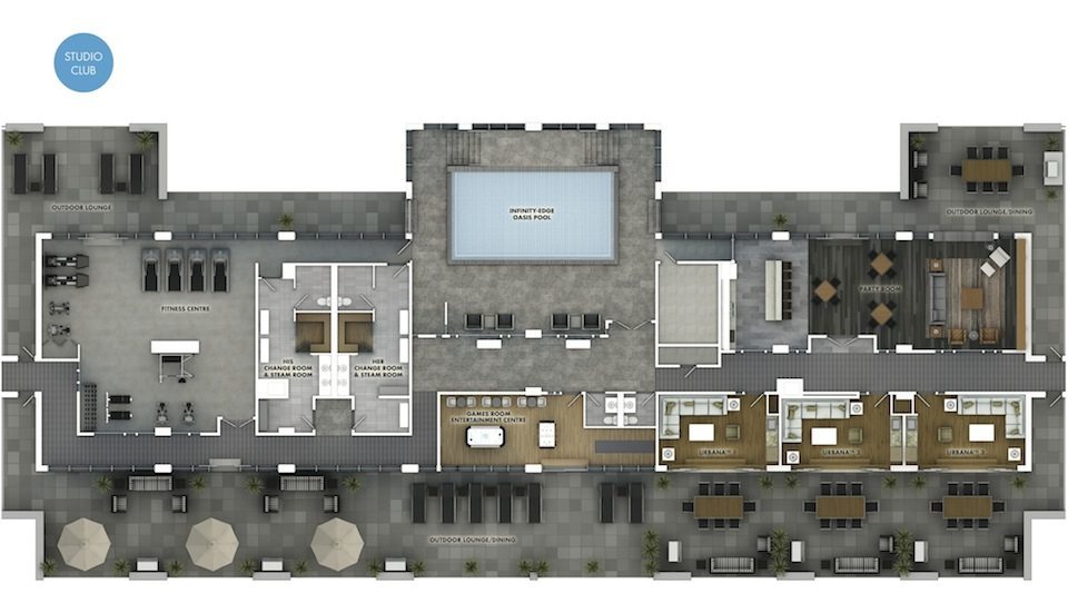 Station Condos on the Subway Plan Toronto, Canada
