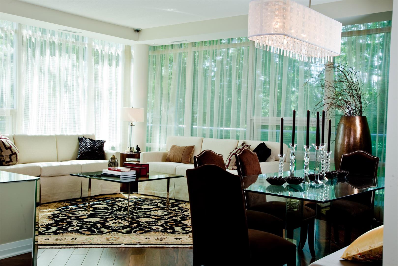Stonebrook Condominiums Living Area Toronto, Canada