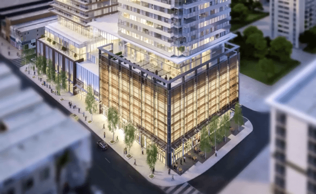 TeaHouse Condos Aerial View Toronto, Canada
