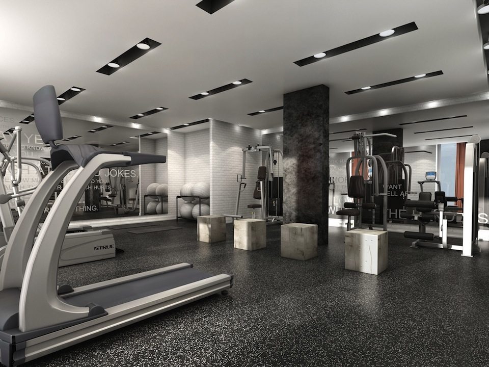 Ten93 Queen West Condos Gym Toronto, Canada