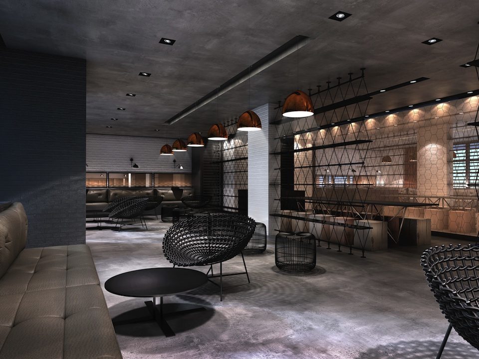 Ten93 Queen West Condos Party Room Toronto, Canada