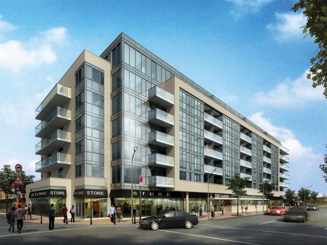 Terrace on the Danforth Condos Street View Toronto, Canada