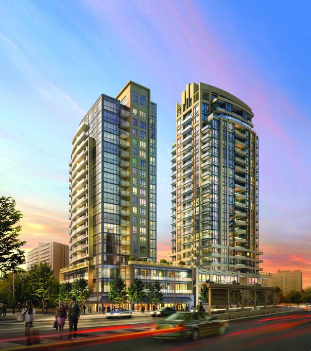 The Forest Hill 1 & 2 Condos Property View Toronto, Canada