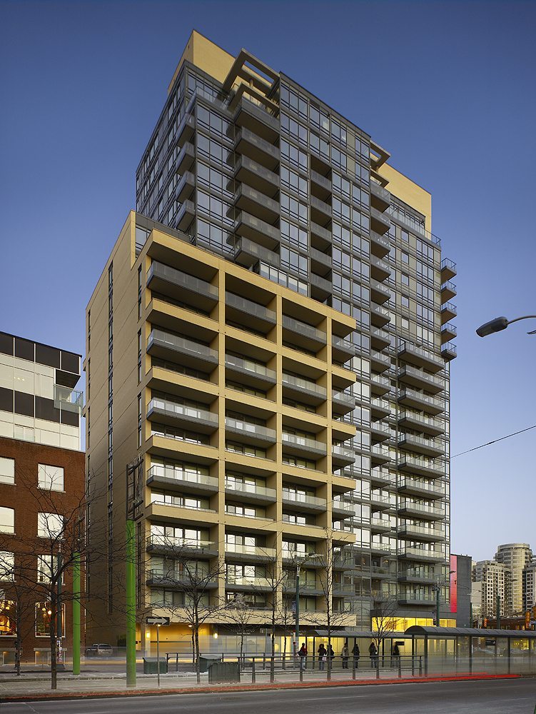 The Hudson Condos Front View Toronto, Canada