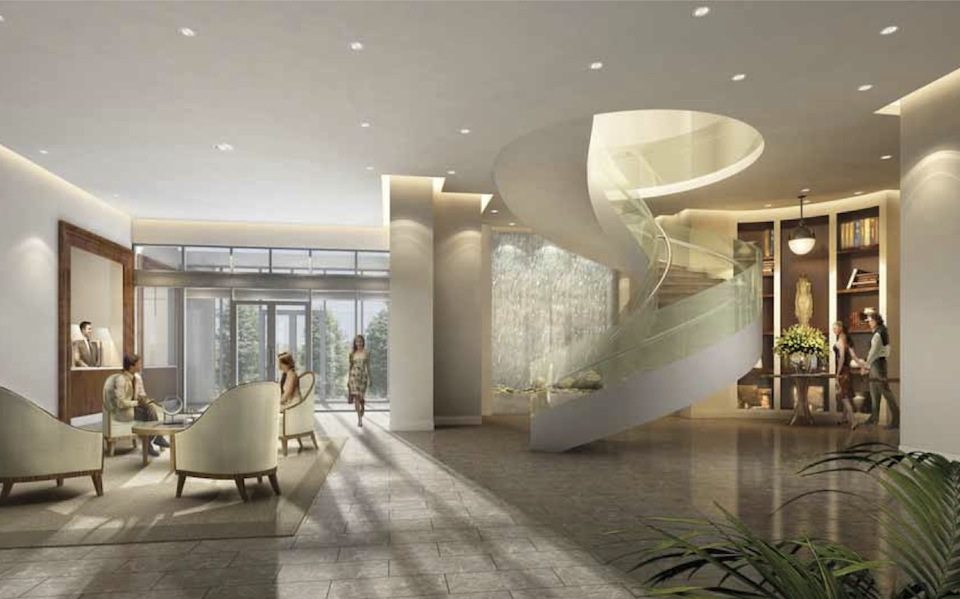 The Shores Condos Lobby Toronto, Canada