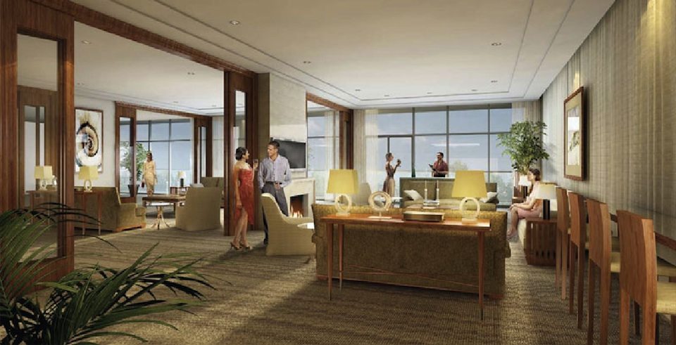 The Shores Condos Party Room Toronto, Canada