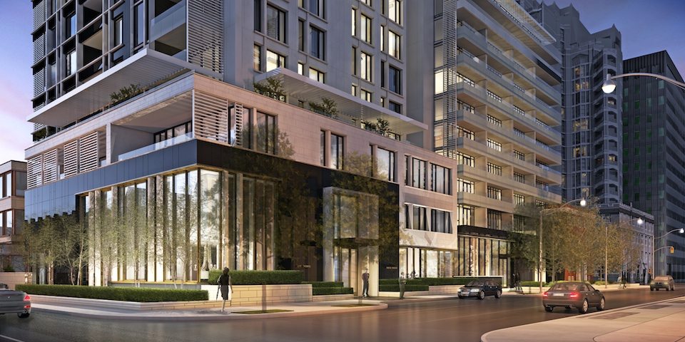 The St. Thomas Condos Street View Toronto, Canada