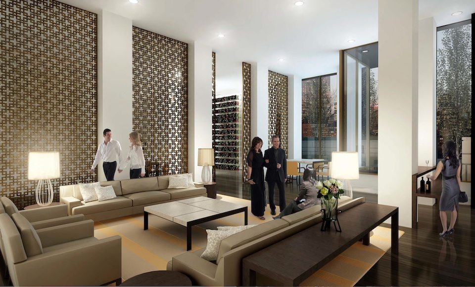 The St. Thomas Condos Party Room Toronto, Canada