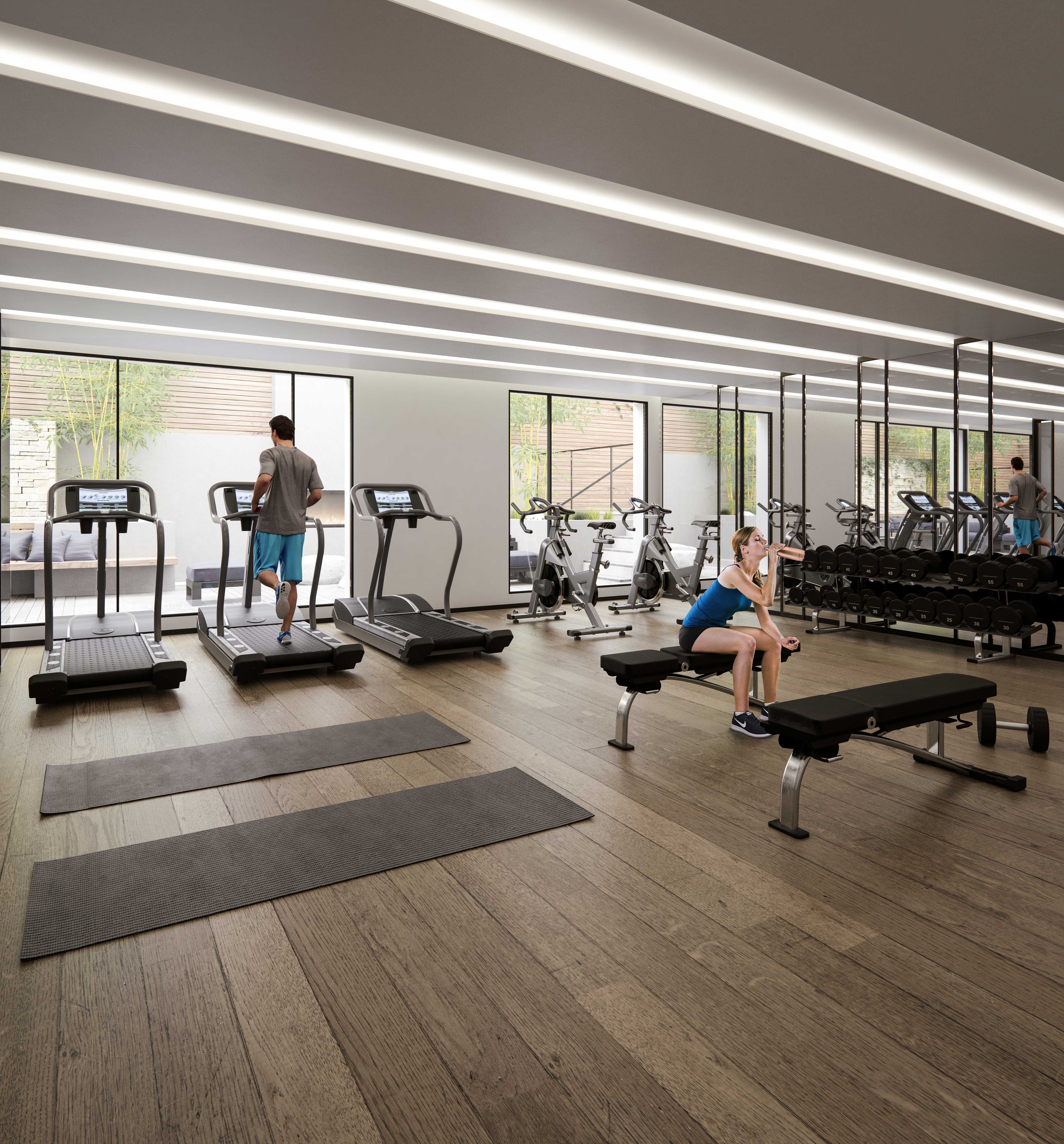 The Roncy Condos Gym Toronto, Canada