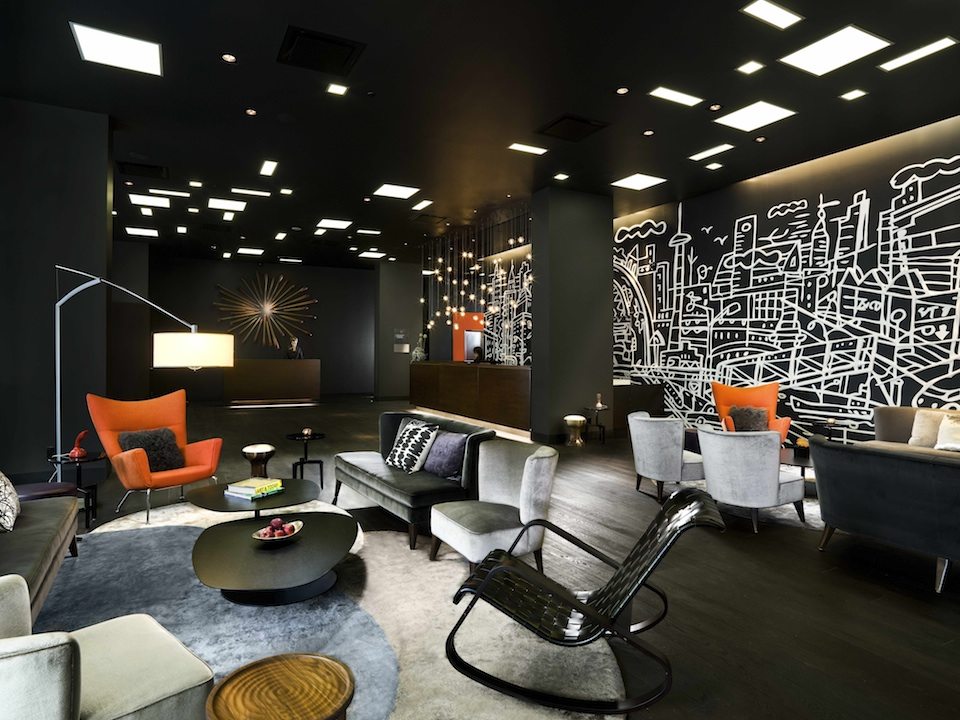 Thompson Hotel & Residences Party Room Toronto, Canada