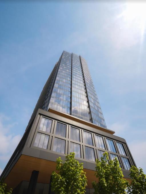 Zen King West Condos Building View Toronto, Canada