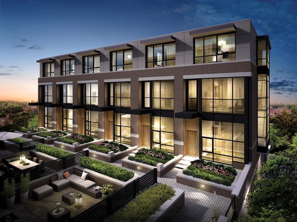 Bellefair Kew Beach Residences Terrace Lounge Toronto, Canada