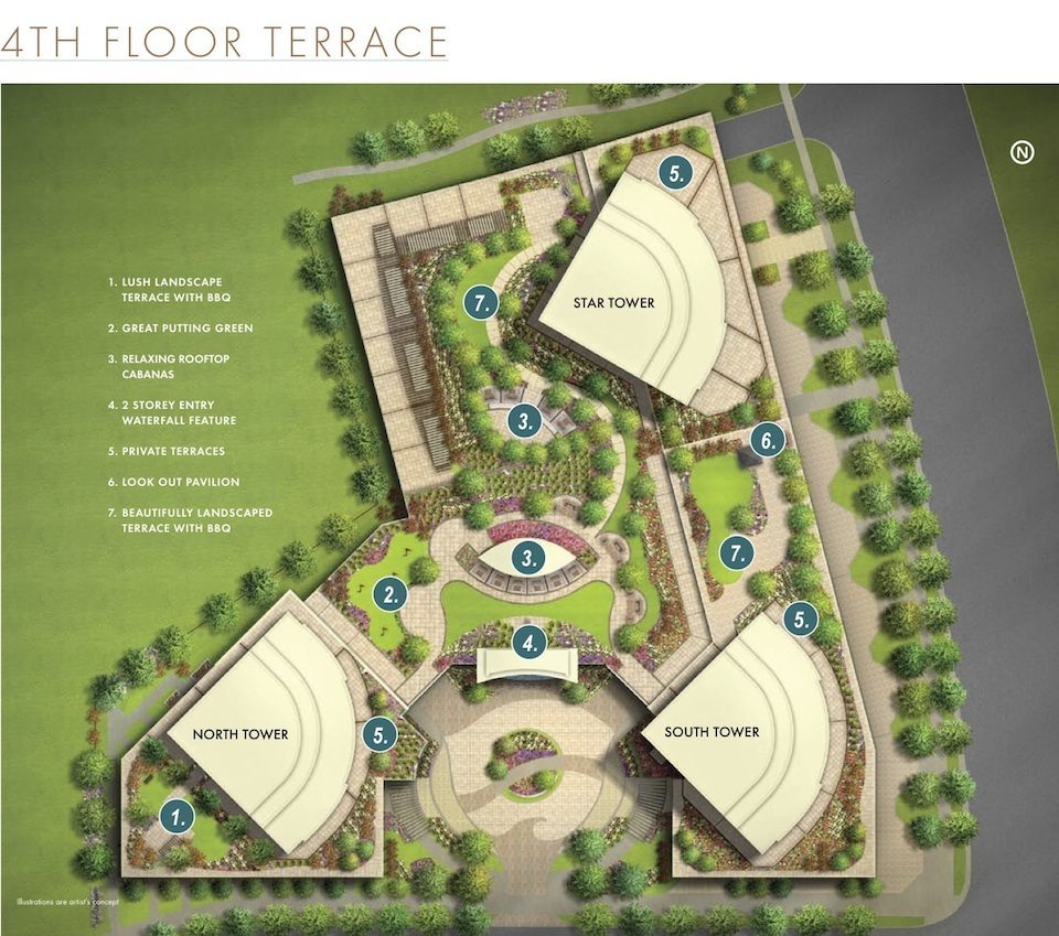 Beyond The Sea Condos Terrace Plan Toronto, Canada