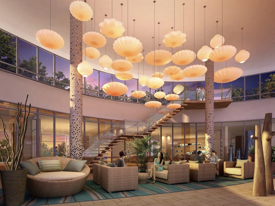 Beyond The Sea Condos Lobby Toronto, Canada