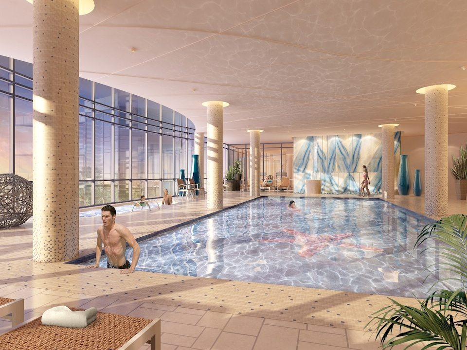 Beyond The Sea Condos Swimming Pool Toronto, Canada
