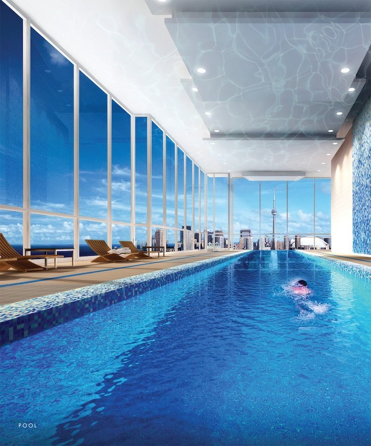 California Condominiums Pool View Toronto, Canada