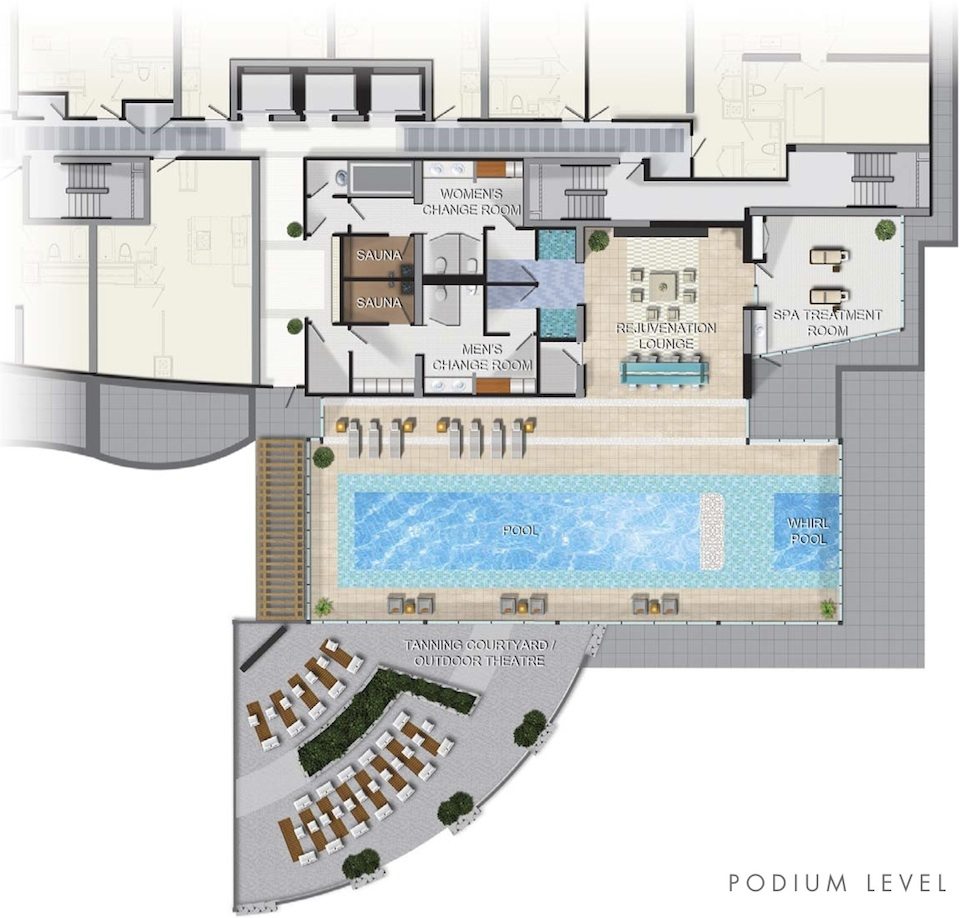 California Condominiums Amenities View Toronto, Canada