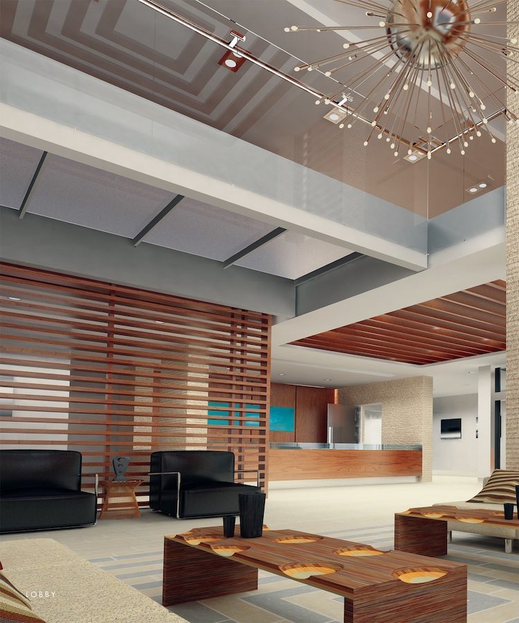 California Condominiums Lobby Toronto, Canada