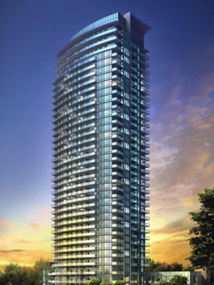 Rendering of Emerald City Condos Exterior