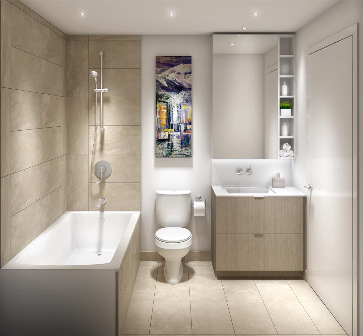Lakeside Residences Bathroom Toronto, Canada