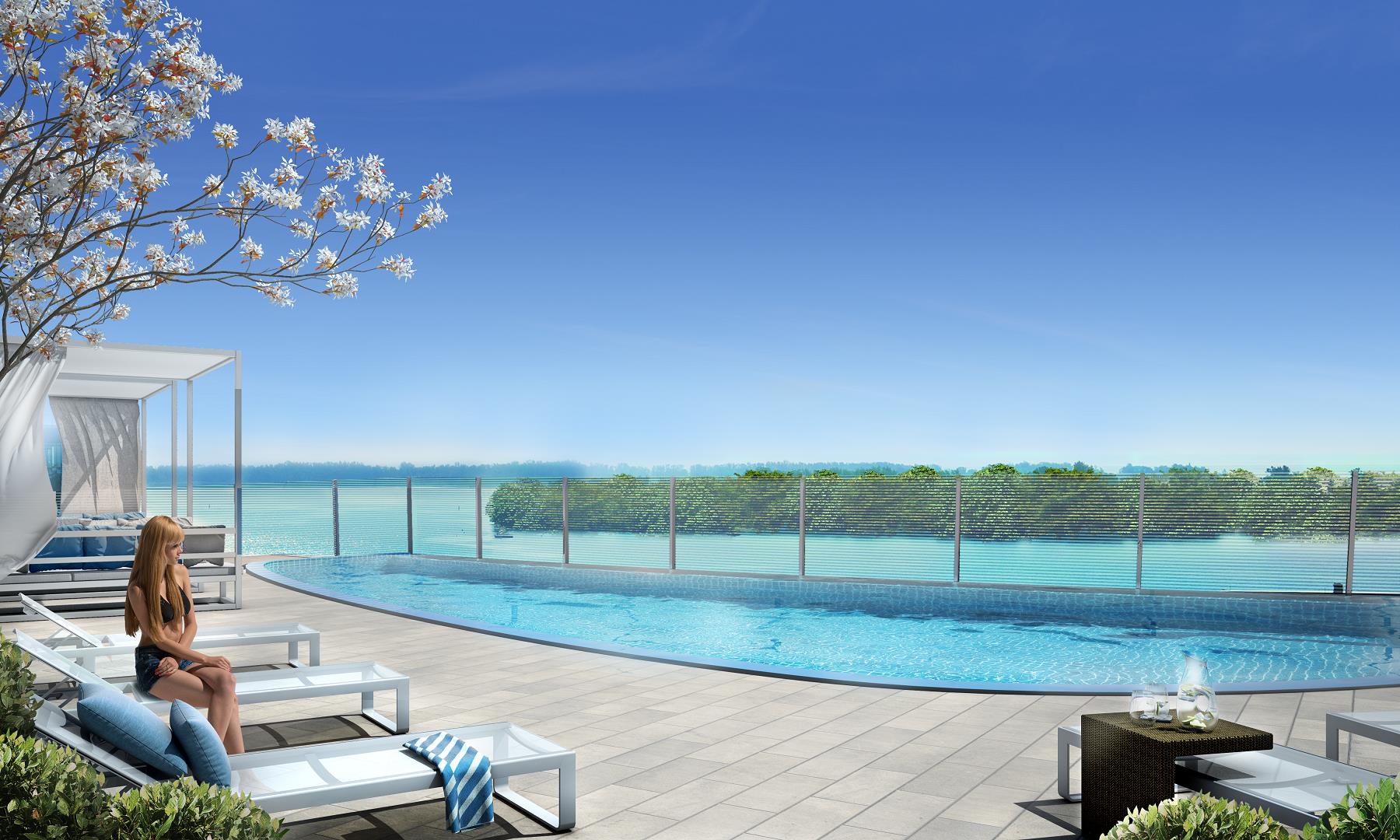 Lakeside Residences Pool View Toronto, Canada