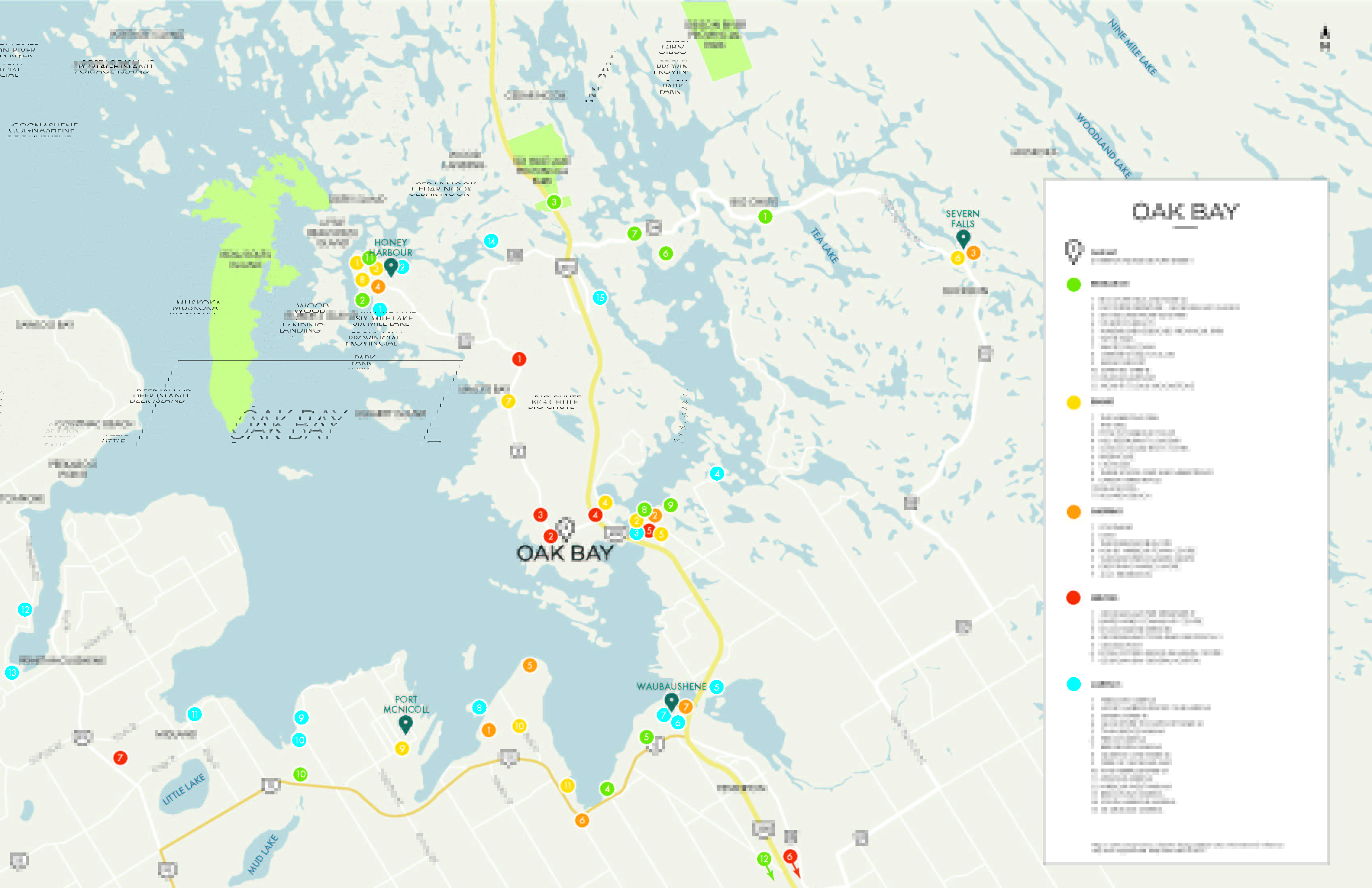 Oak Bay Condos Map View Toronto, Canada