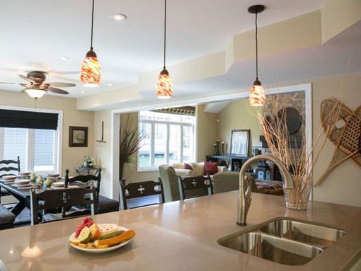 Oak Bay Condos Kitchen View Toronto, Canada