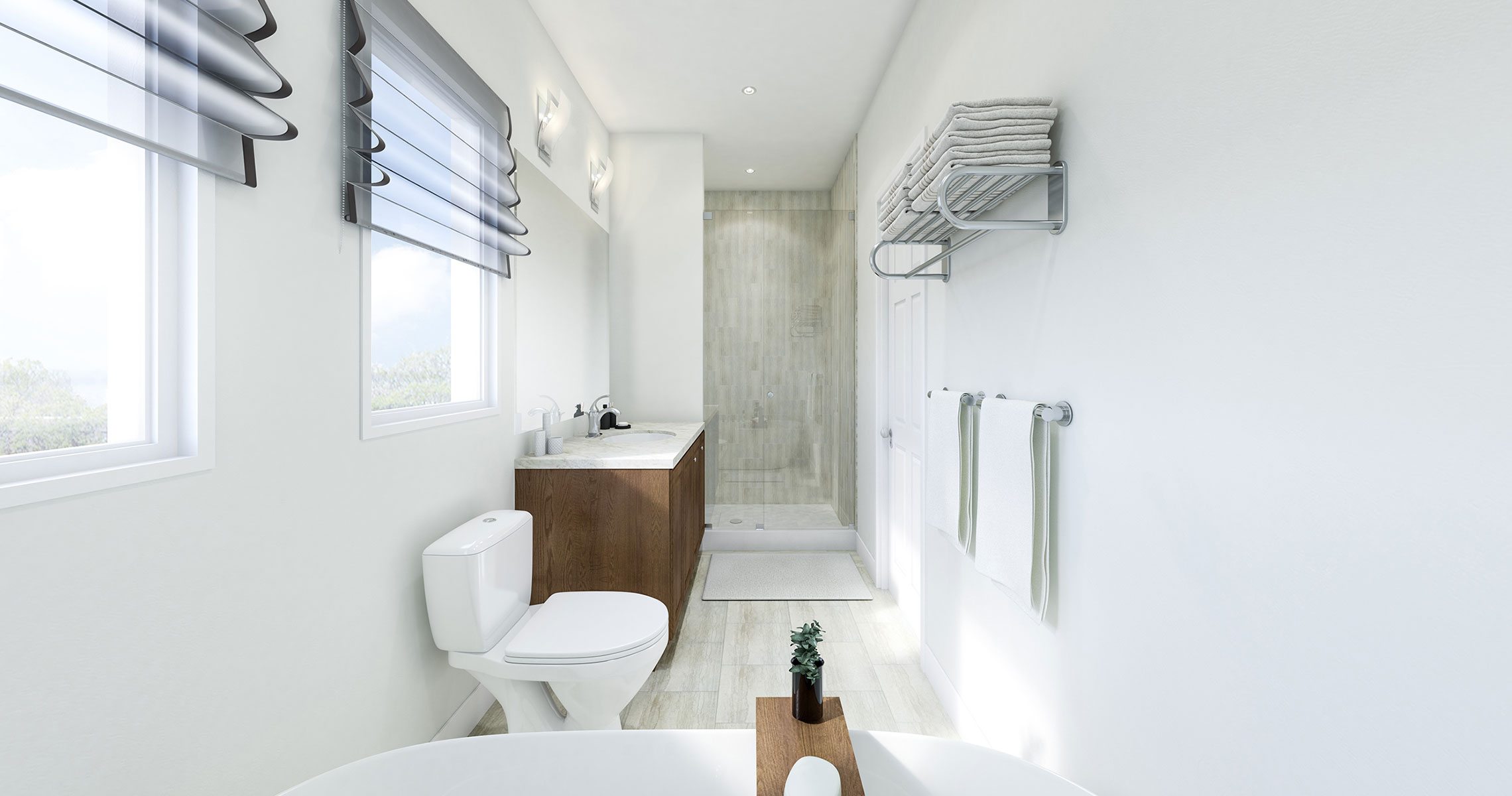 Oak Bay Condos Bathroom Toronto, Canada