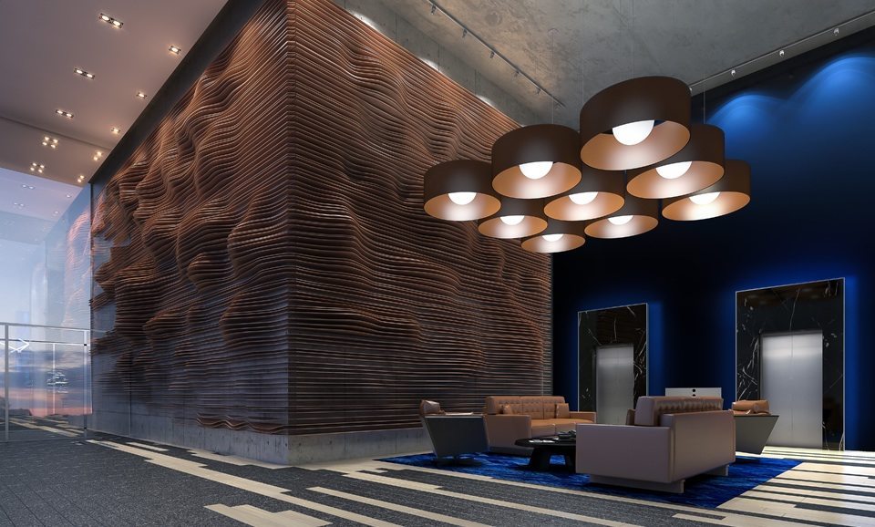 oneeleven Condominiums Lobby Toronto, Canada