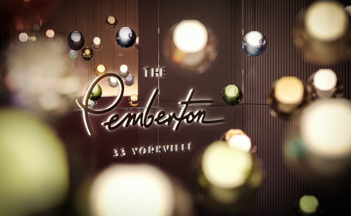 Rendering of The Pemberton Lobby detailing