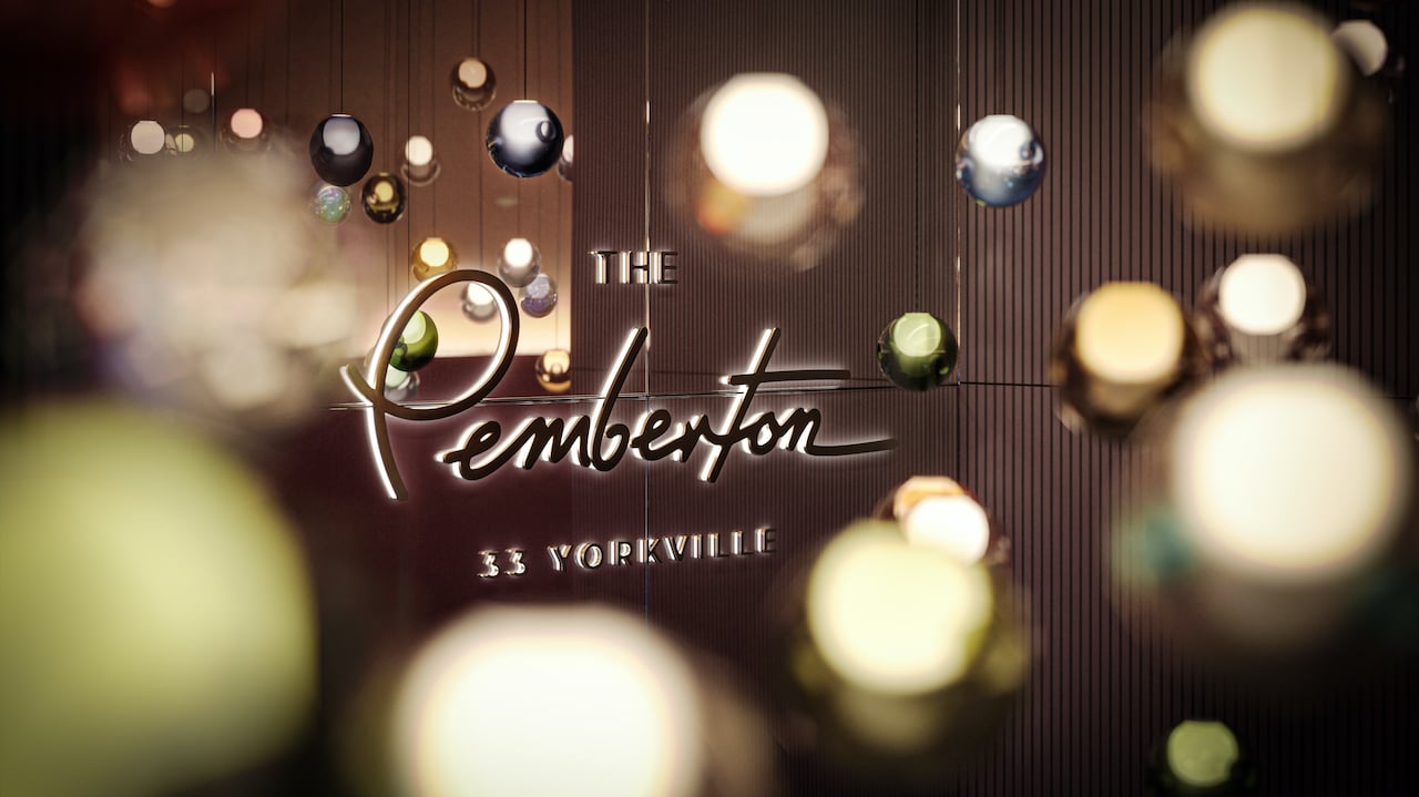 Rendering of The Pemberton Lobby detailing