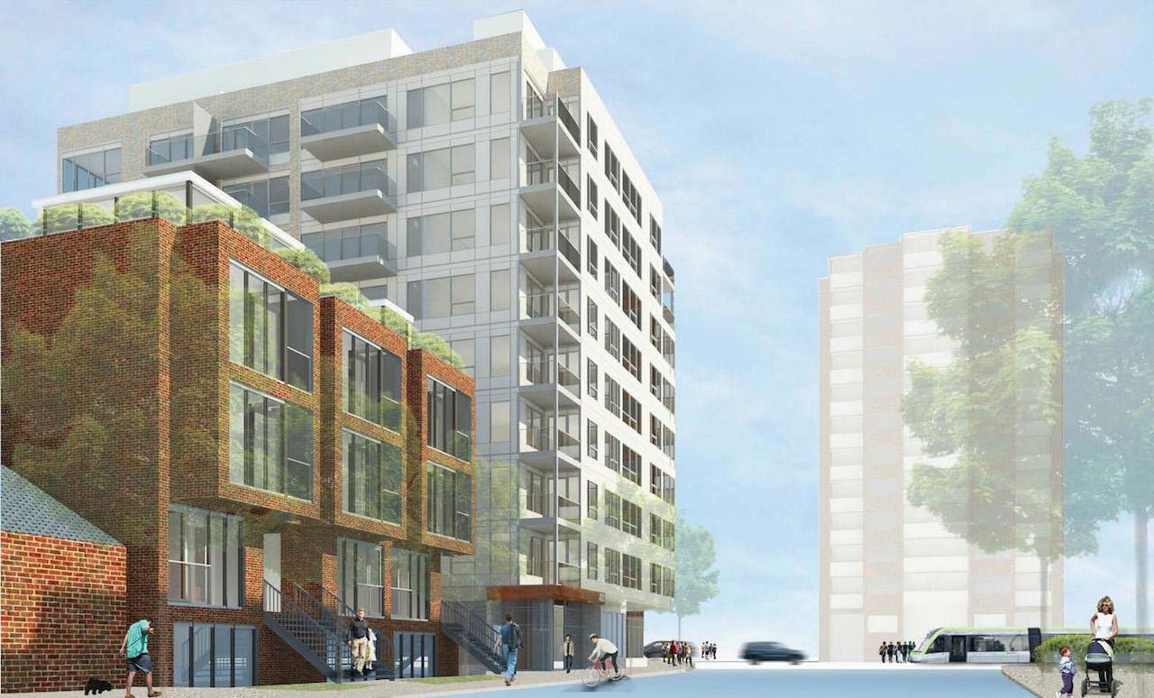 Rendering of The Cardiff Condos in Toronto