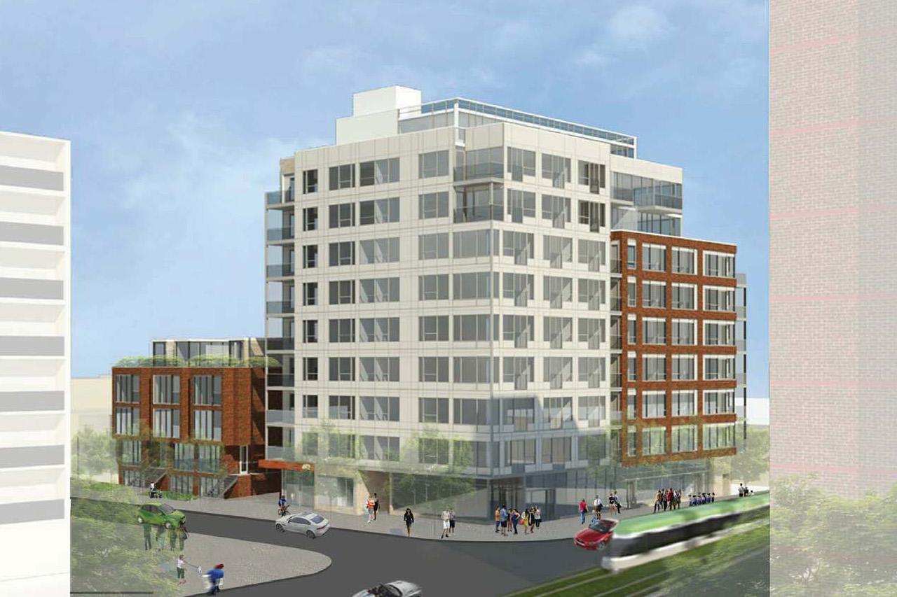 Rendering of The Cardiff Condos in Toronto