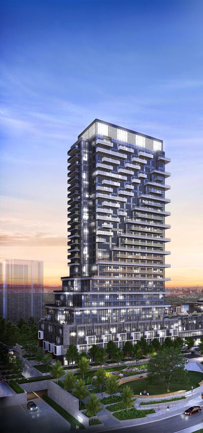 Rendering of Auberge 2 On The Park building exterior.