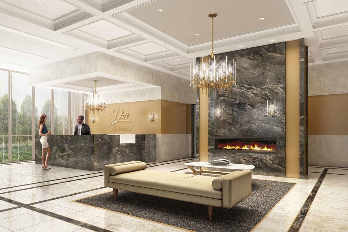 D'or Condos lobby