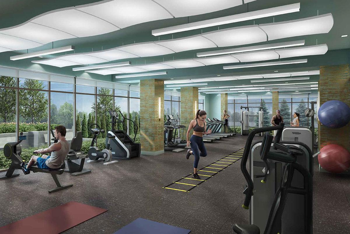 D'or Condos fitness centre