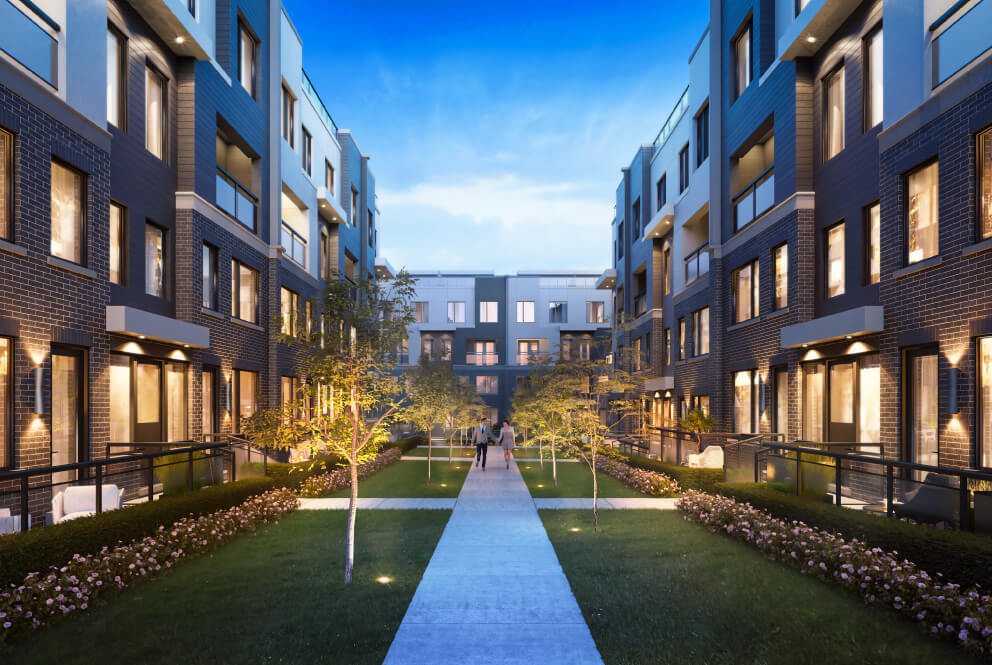 Rendering of The Way Towns walkway.