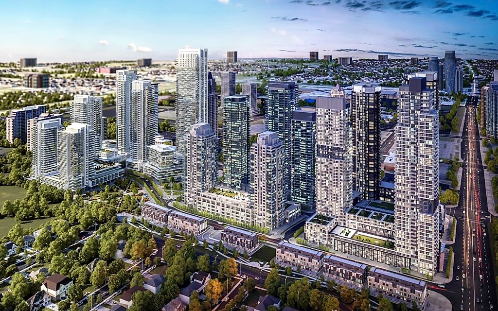 Exterior Rendering of AVIA Condos