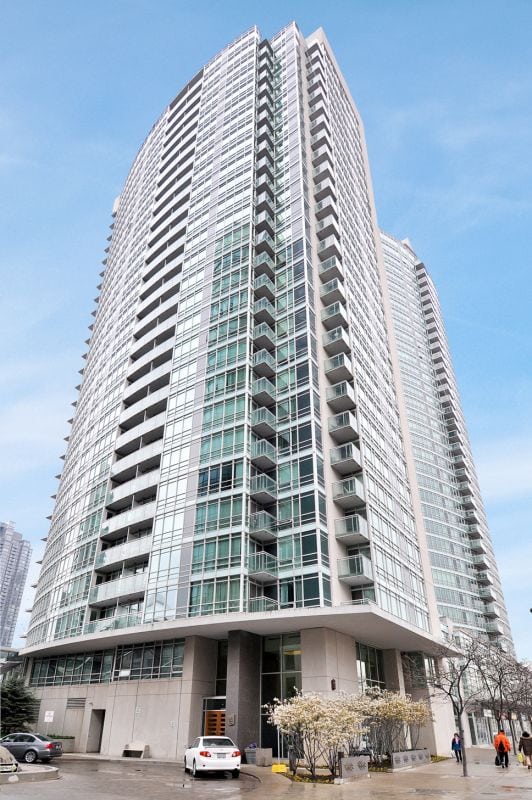 Exterior view of Apex Condos