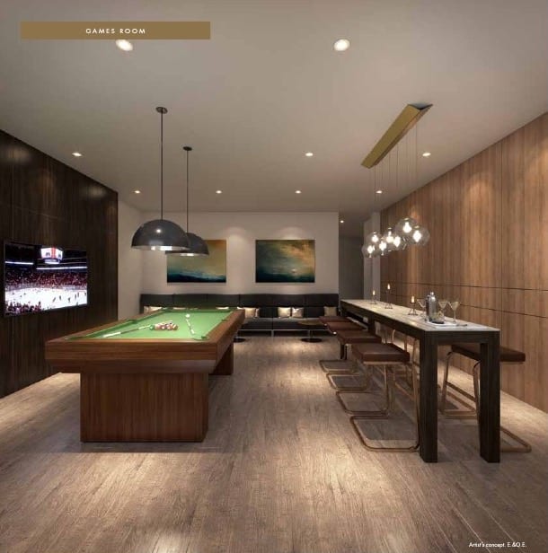 TANU Condos Game Room