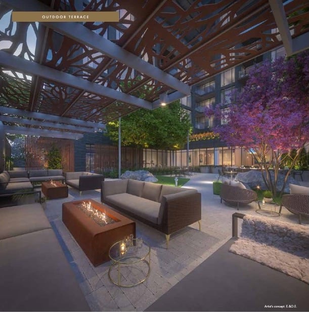 TANU Condos Patio