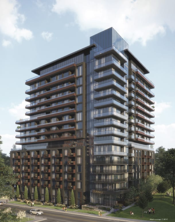 TANU Condos Exterior