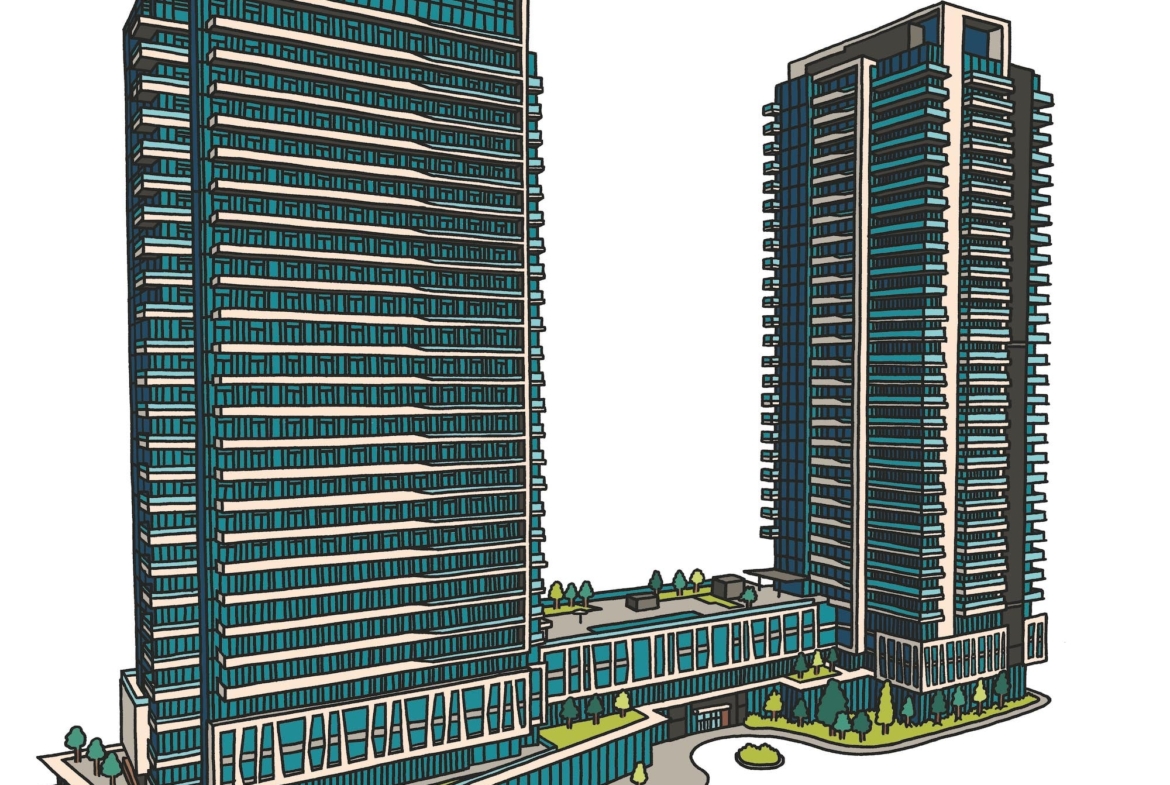 Southport in Swansea Condos exterior rendering