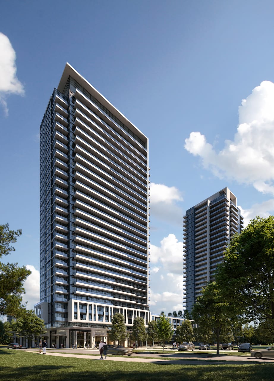 Rendering of Southport in Swansea exterior full view