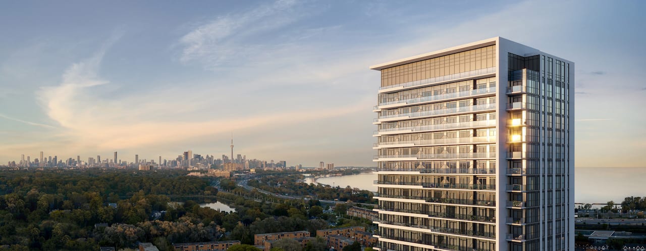 Rendering of Southport in Swansea exterior sky line